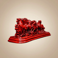 12 Running Red Horses generated view