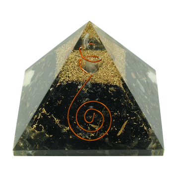 Natural colorful 7 Chakra crystal pyramid