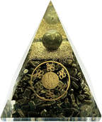 Golden pyrite Zibo coin decoration