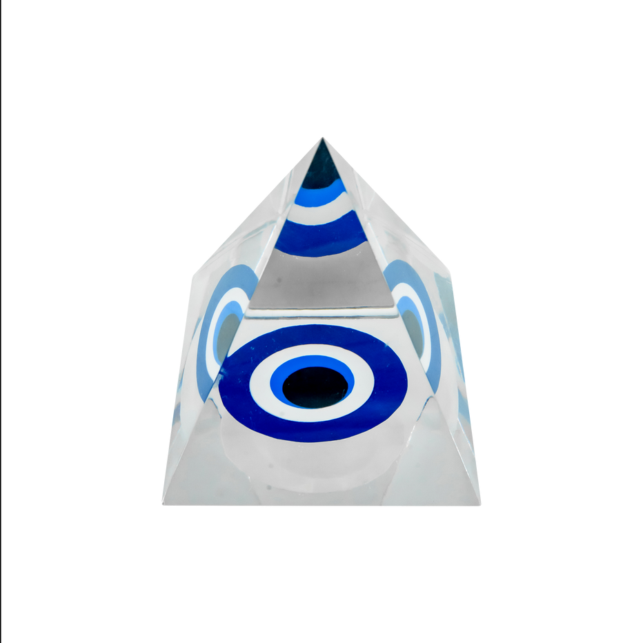 Evil Eye protection pyramid