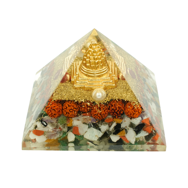 Navgrah crystal pyramid
