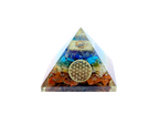 7 Chakra Yantra crystal pyramid