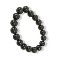 Black Tourmaline Bracelet - For EMF Protection, Grounding & Negative Energy Repelling