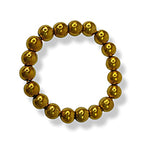 Golden Pyrite Bracelet - For Wealth Attraction, Confidence & Career Success