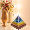 Seven Chakra Pyramid - For Chakra Activation, Healing & Positive Energy Flow