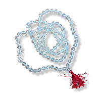 Clear Quartz Jap Mala - For Meditation, Mental Clarity & Spiritual Focus
