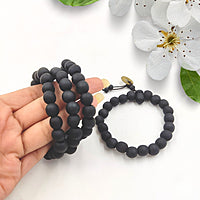Ebony Bracelet - For Protection, Grounding & Warding Off Evil Eye