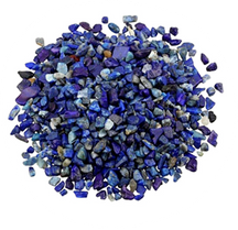 Natural deep blue and indigo Lapis Lazuli Crystal Chips
