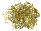 Irregular translucent yellow and pale golden Yellow Sapphire Crystal Chips