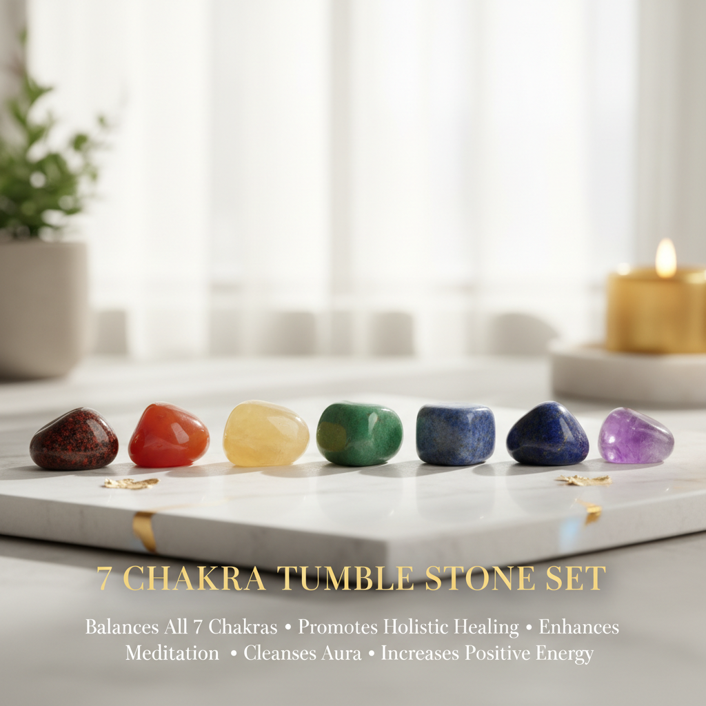 7 Chakra Tumble Stone Set - Benefits