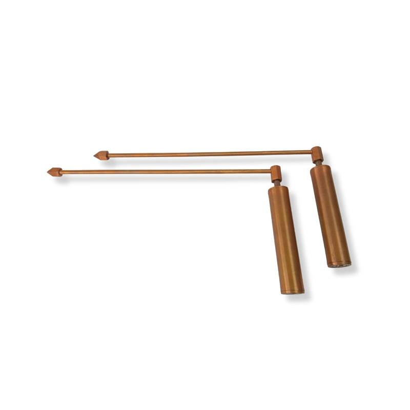 Copper L Aura Scanner Rod - For Aura Reading, Energy Detection & Spiritual Dowsing