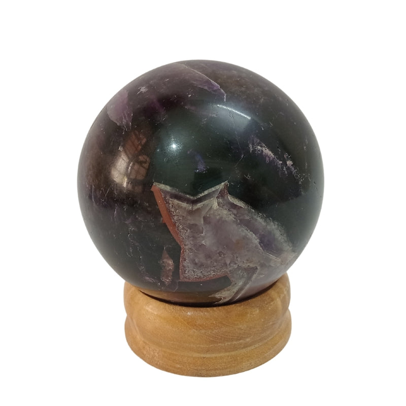 Amethyst Crystal Ball - For Meditation, Intuition & Stress Relief