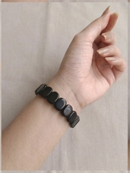 Black Obsidian Fancy Bracelet