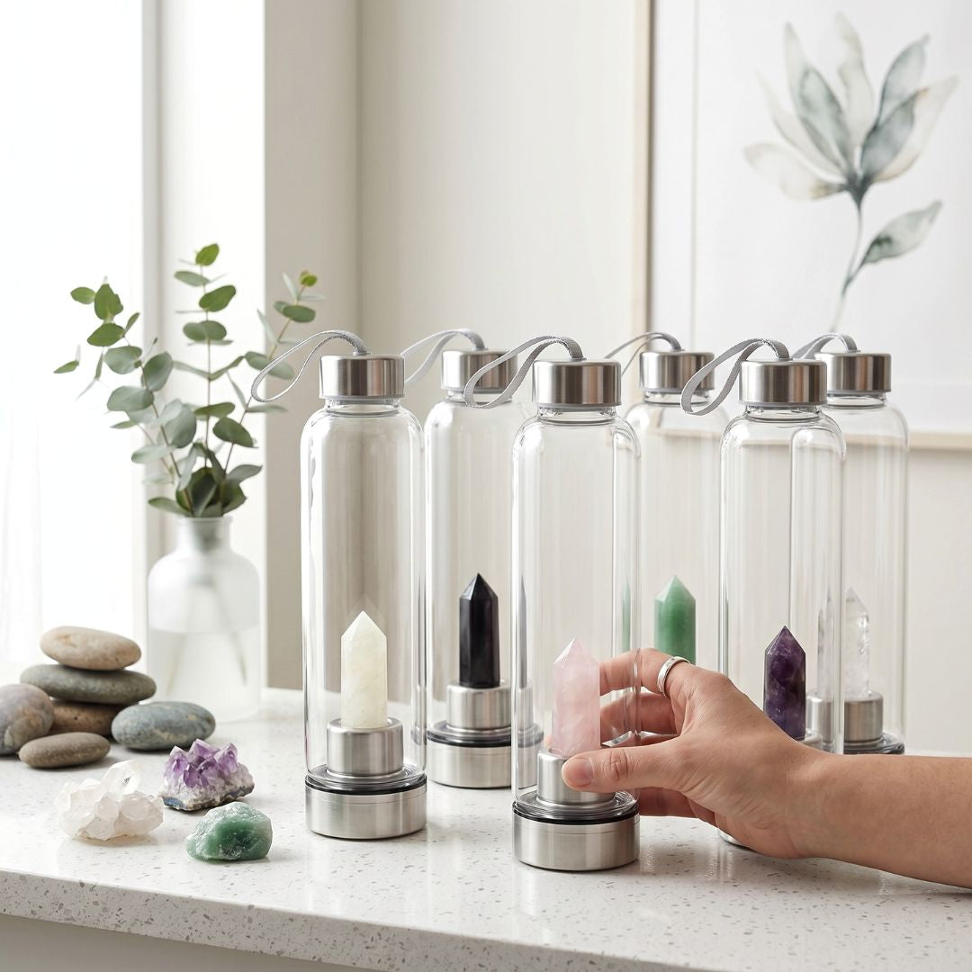 Crystal Energy Water Bottle