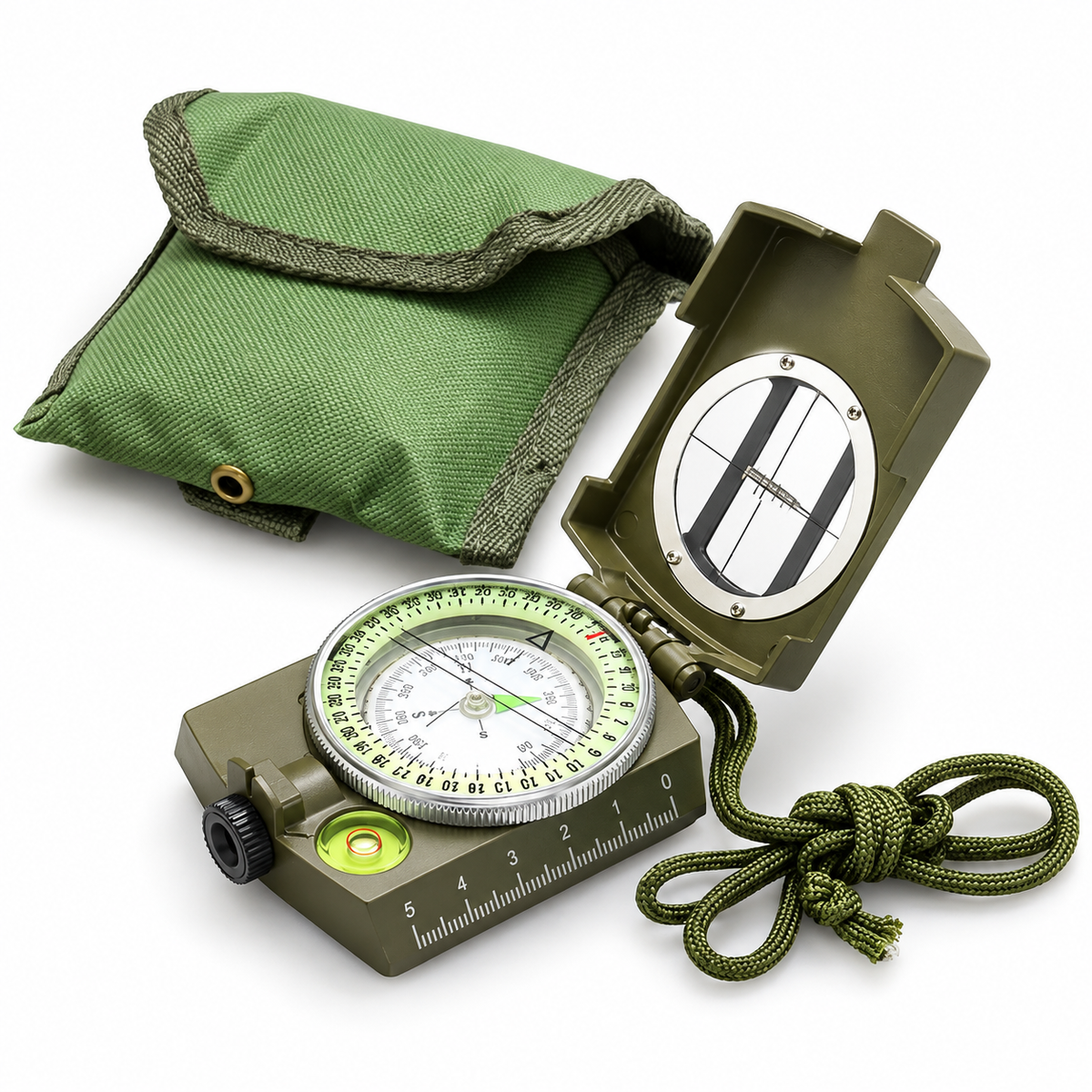 Military Grade Waterproof Vastu Compass - For Directional Guidance, Vastu Practices