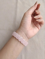 Rose Quartz Fancy Bracelet