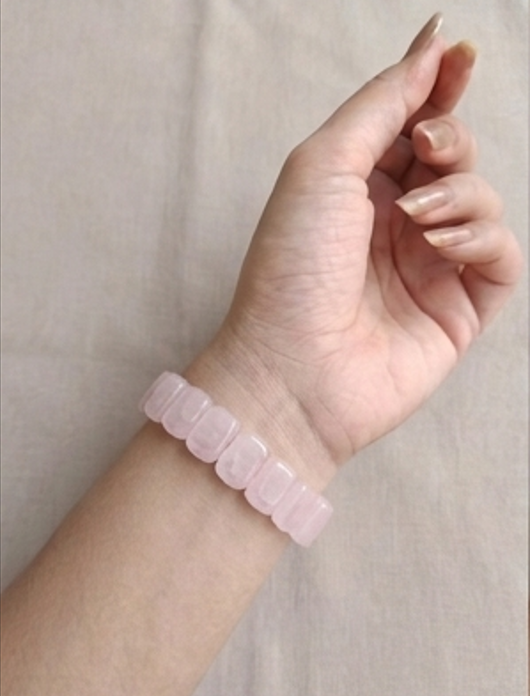 Rose Quartz Fancy Bracelet