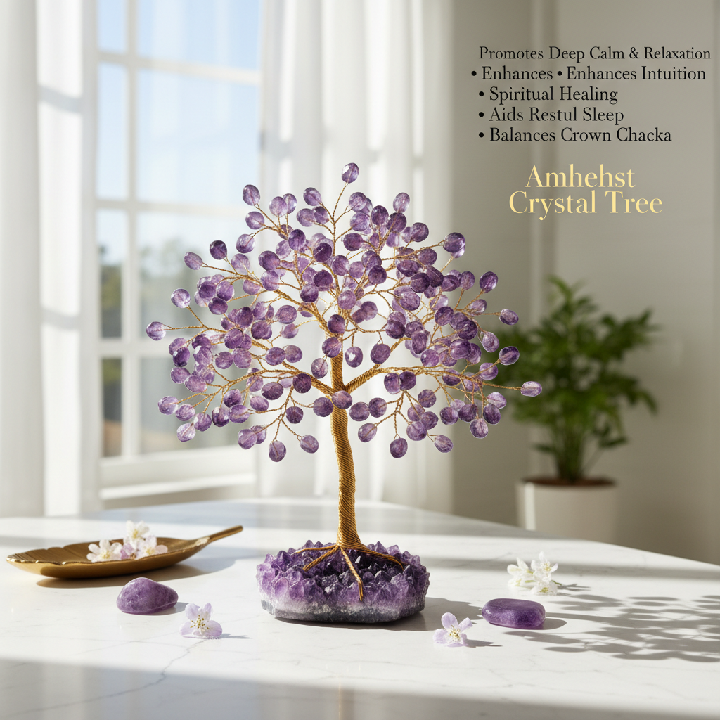 Amethyst Crystal Tree - Benefits
