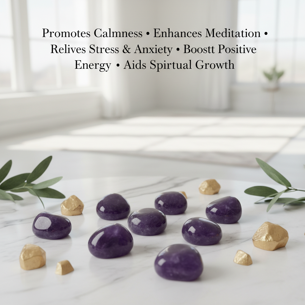 Amethyst Tumbled Stone - Benefits