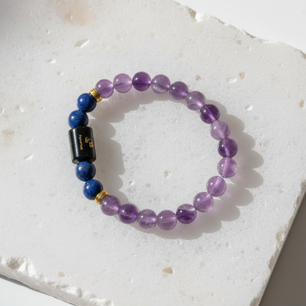 Aquarius Bracelet – White Stone