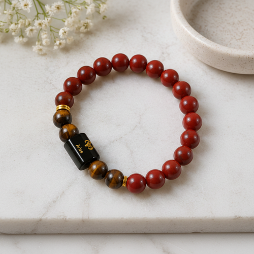 Aries Bracelet – White Stone
