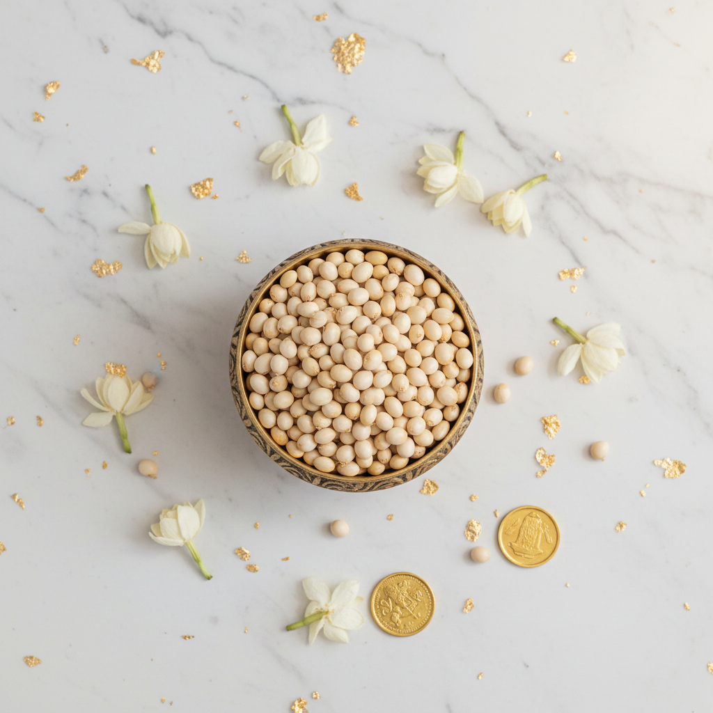 Beige White Chirmi Seeds