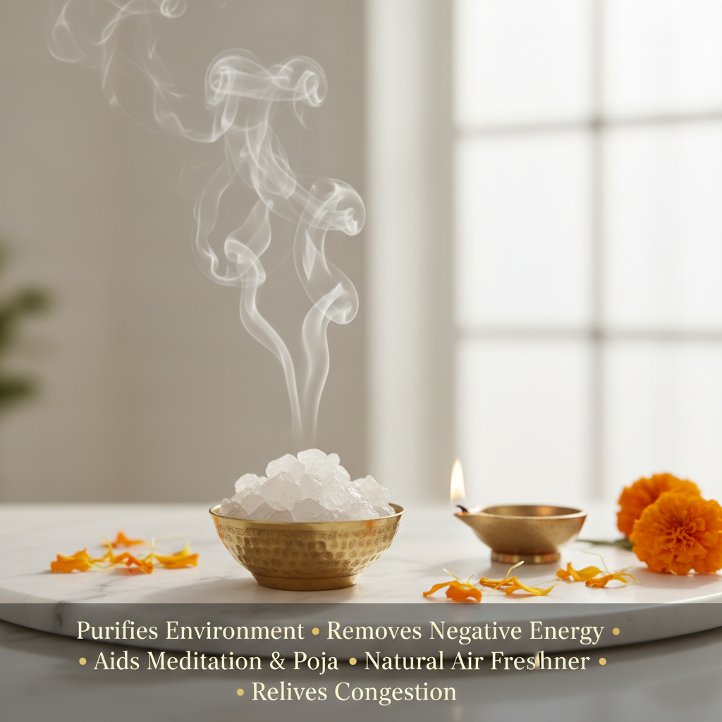 Bhimseni Camphor - Benefits