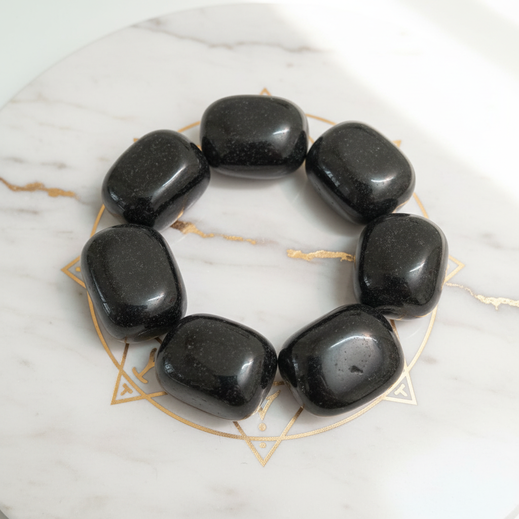 Black Ebony Chakra Set