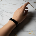 Black Obsidian worn