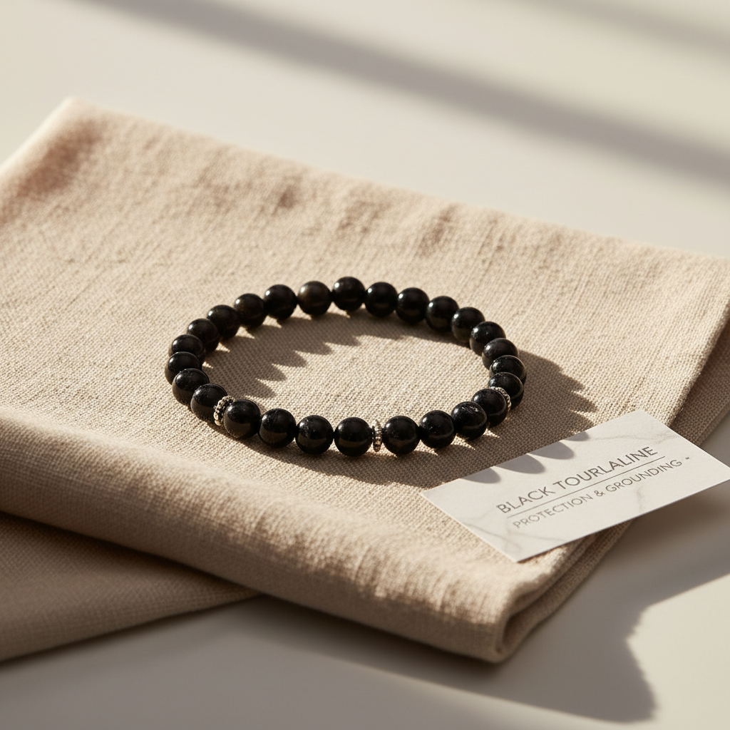 Black Tourmaline Bracelet - Premium