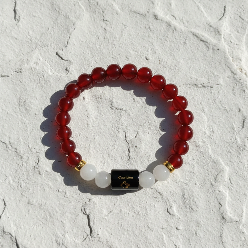 Capricorn Bracelet – White Stone