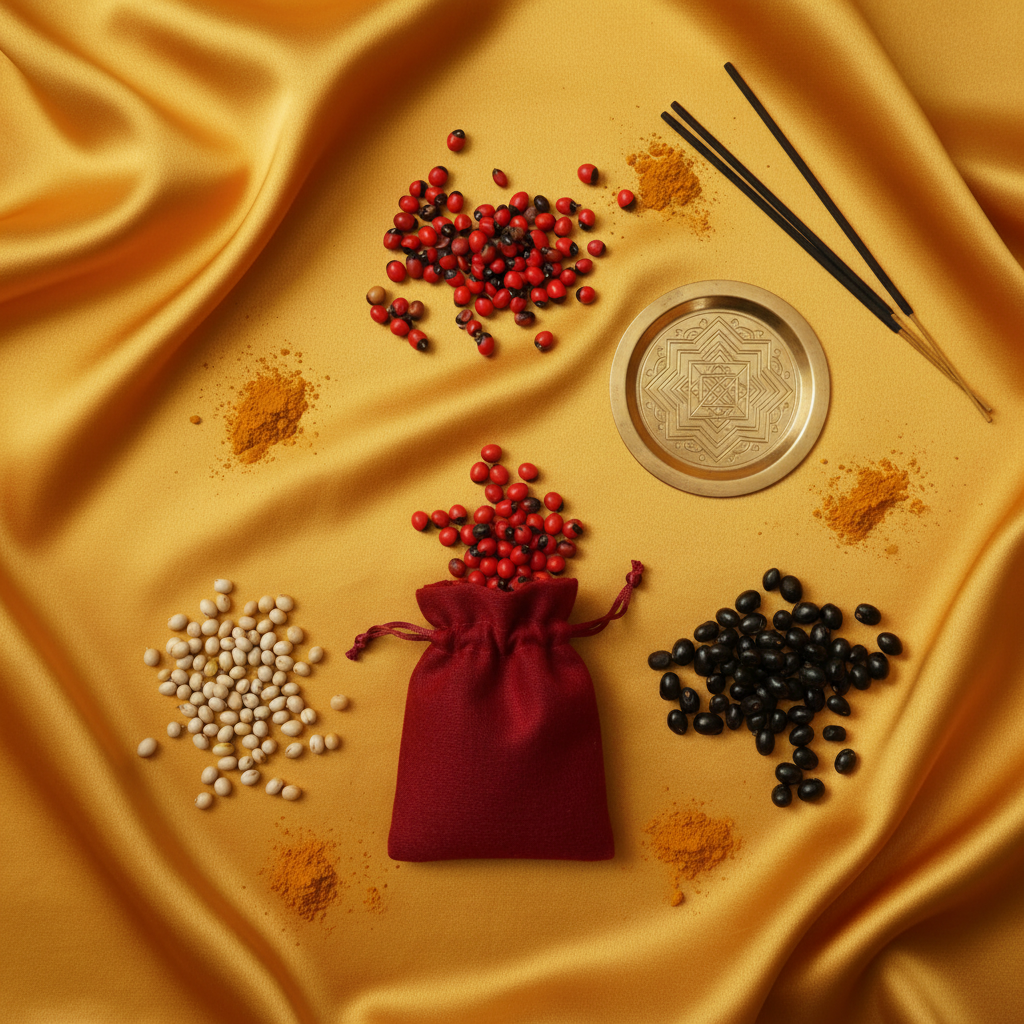 Chirmi Seeds Sacred Triangle