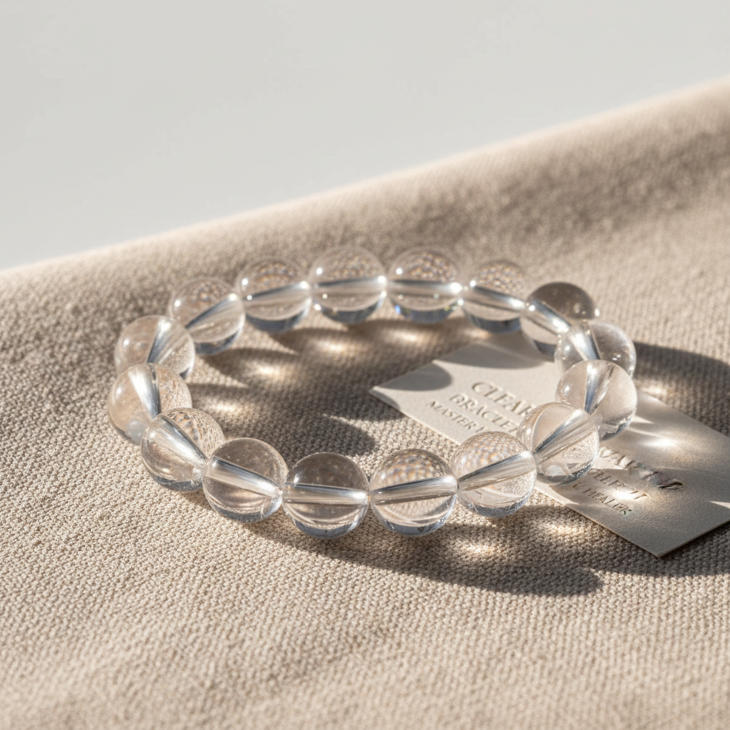 Clear Quartz Bracelet - Premium