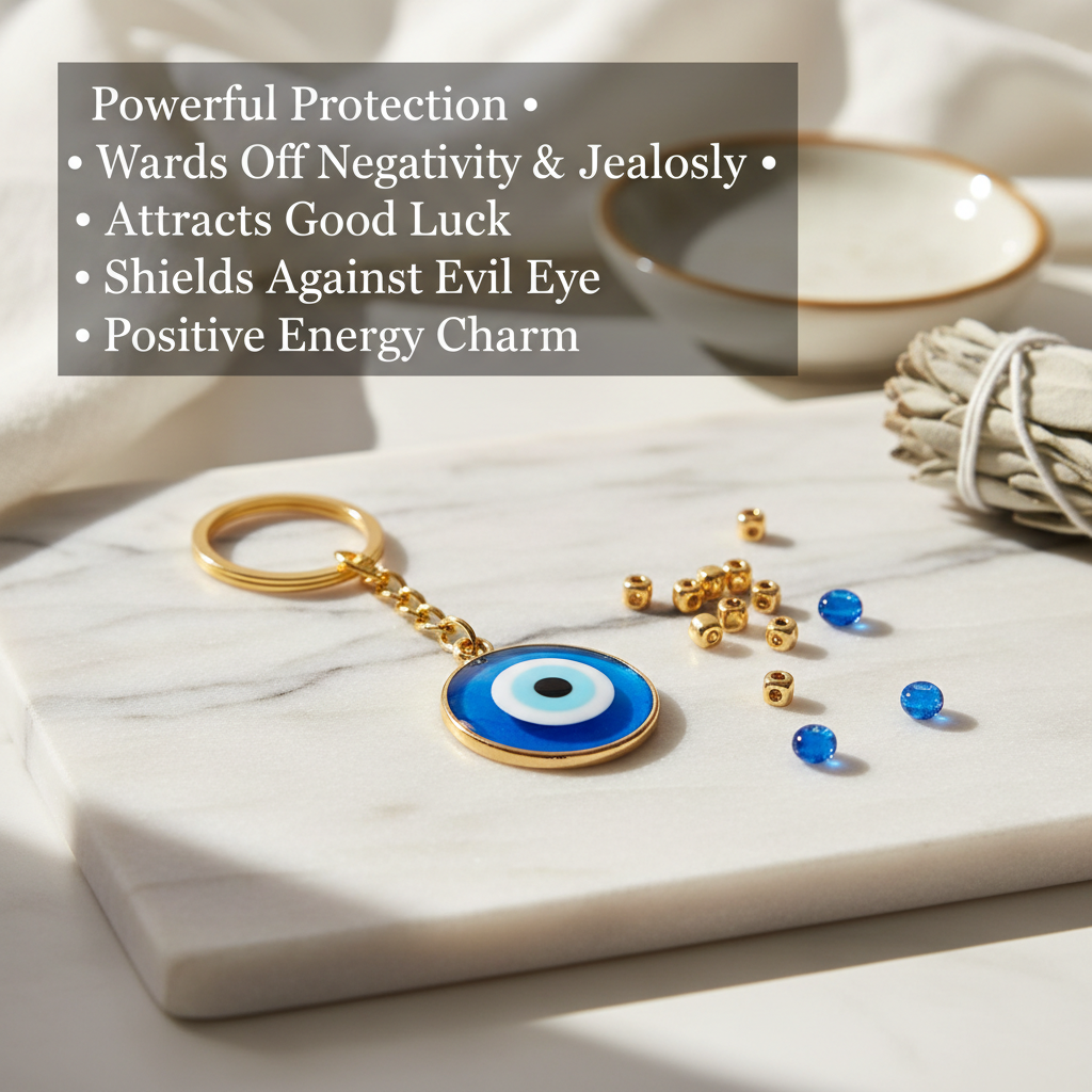 Evil Eye Key Chain - Benefits