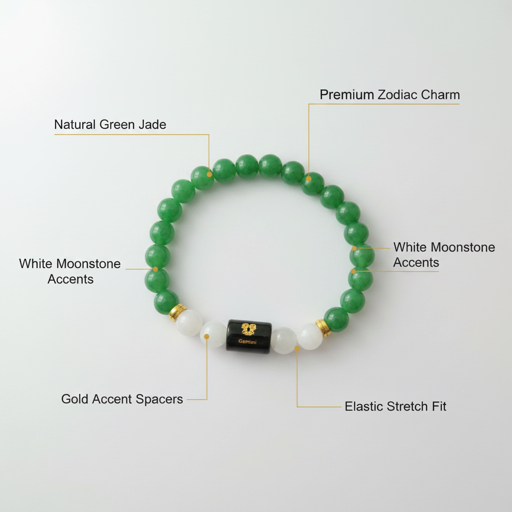 Gemini Bracelet - Infographic