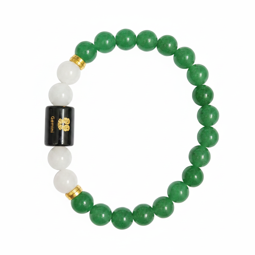 Gemini Bracelet - White BG