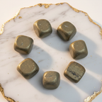 Golden Pyrite Chakra Set