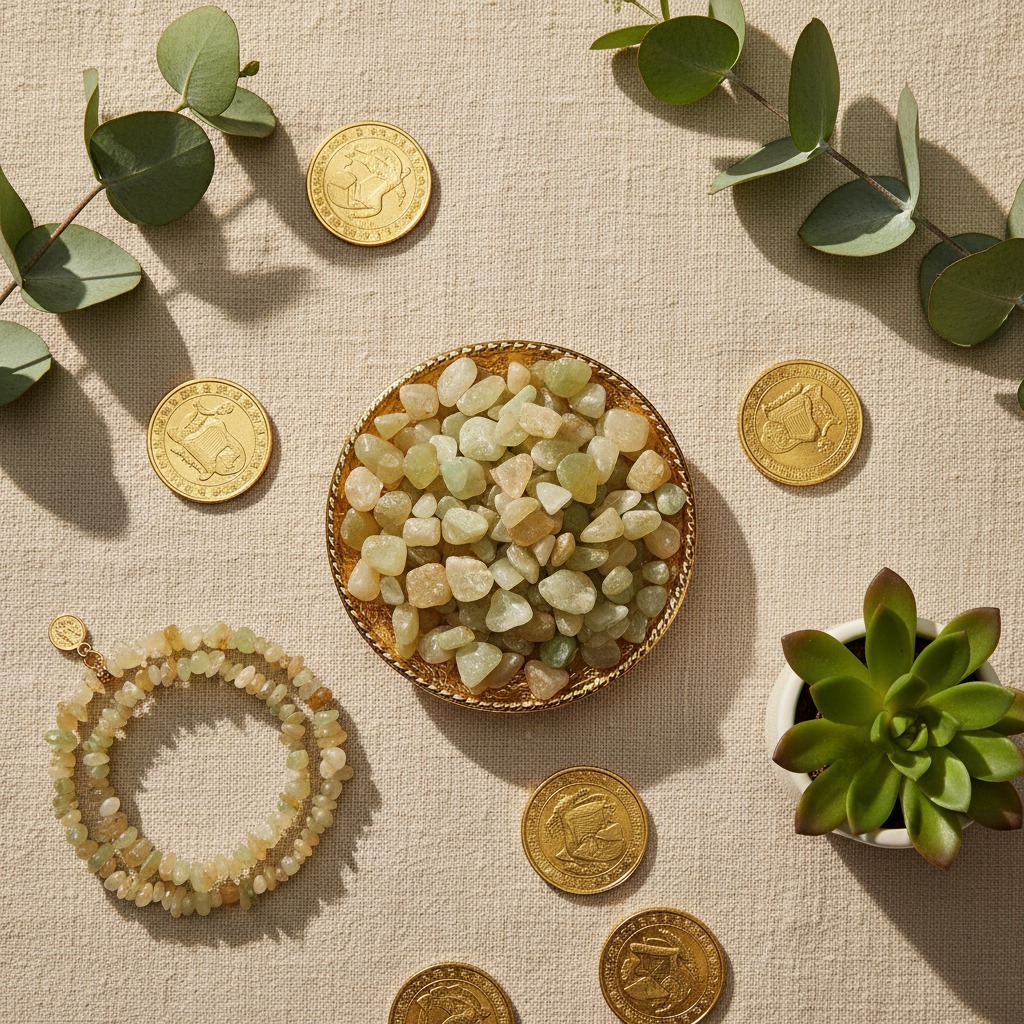 Green Aventurine Chips Lifestyle