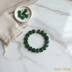 Green Aventurine Flat Lay