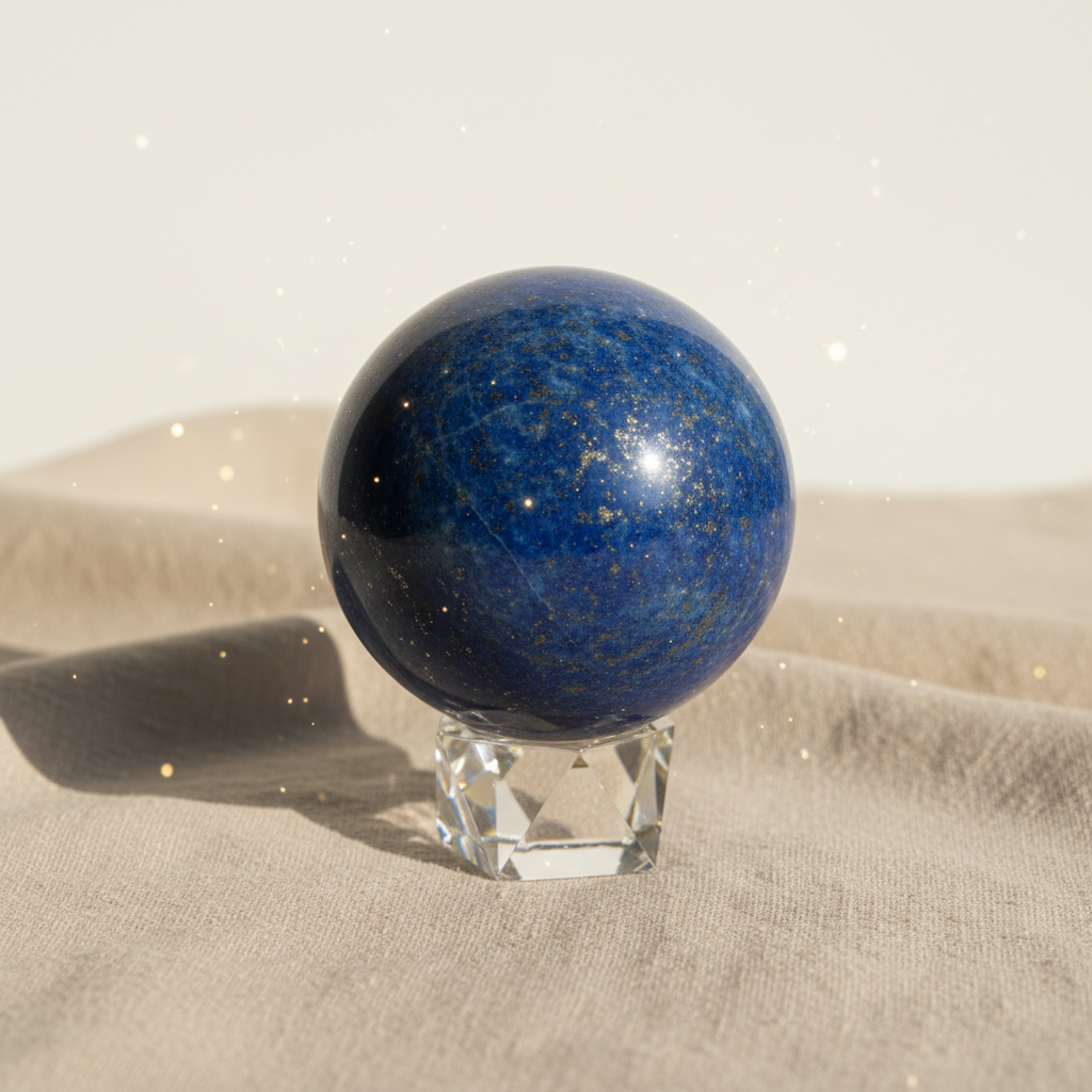 Lapis Lazuli Crystal Ball - Premium