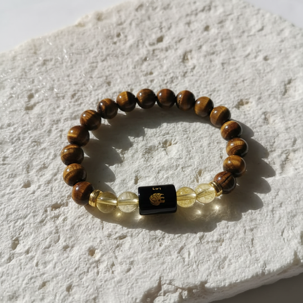 Leo Bracelet – White Stone