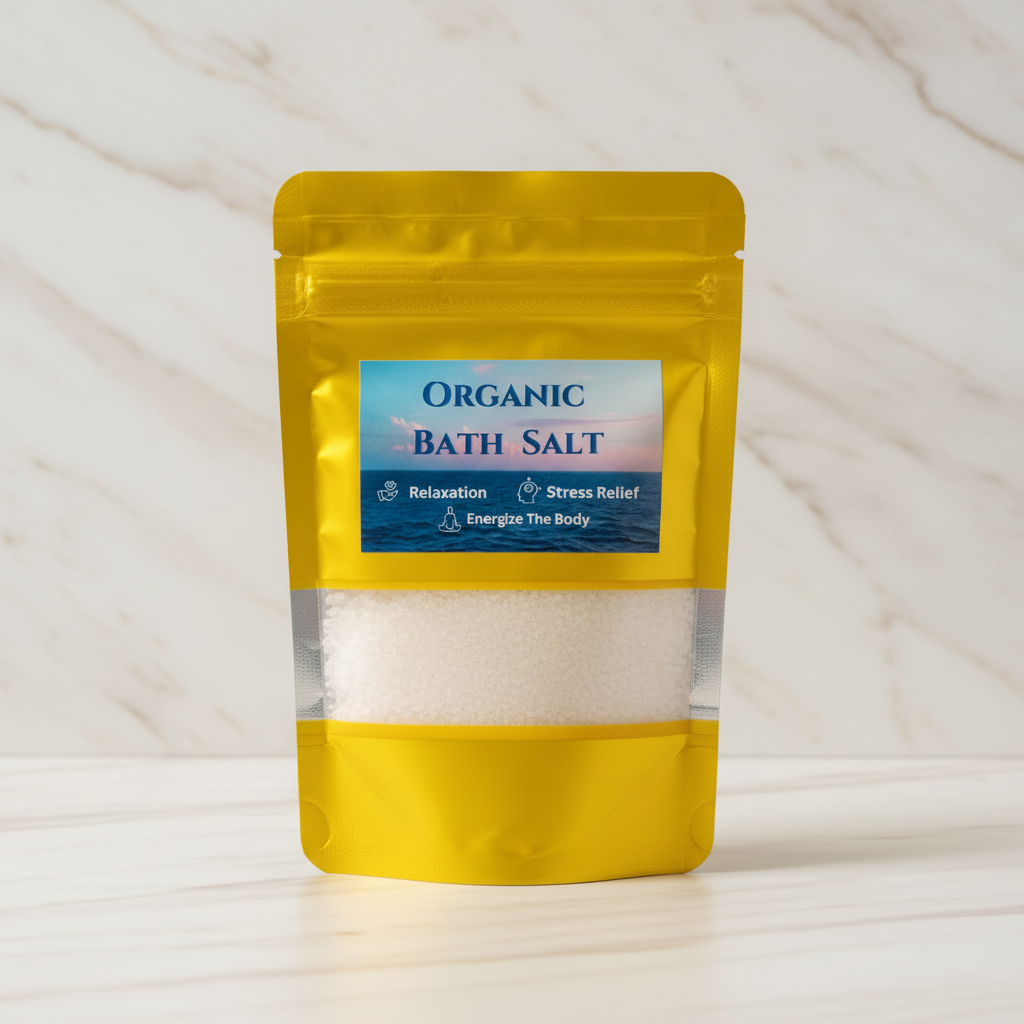 Organic Bath Salt Marble