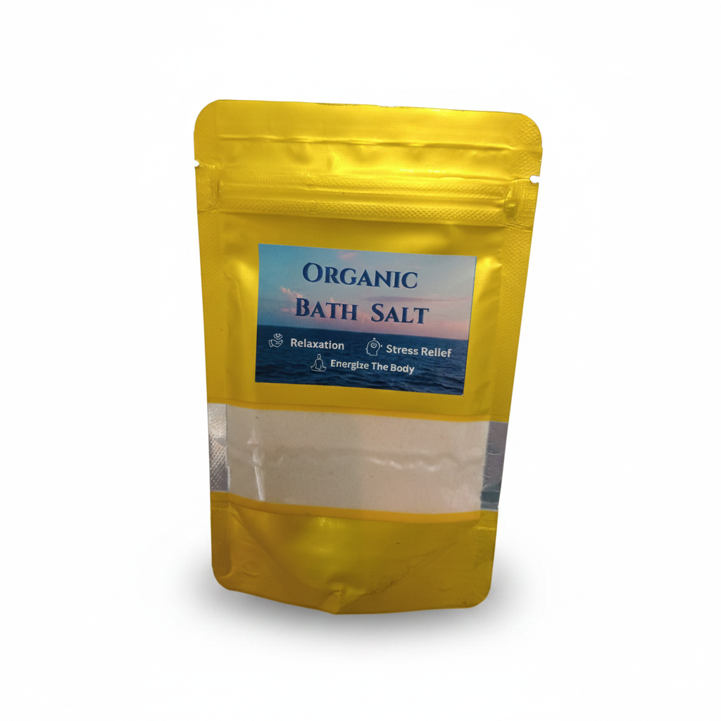 Organic Bath Salt White