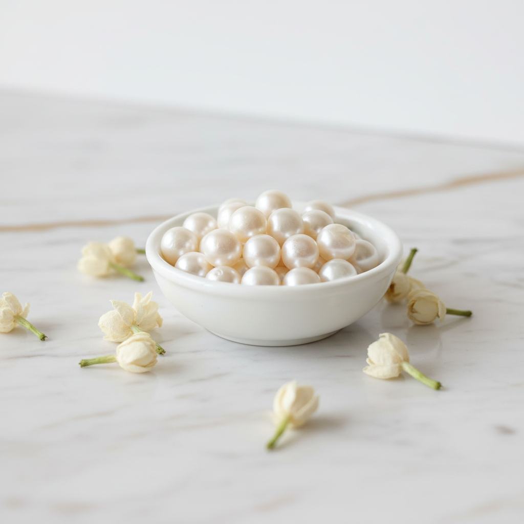 Pearls Beads Dish Display