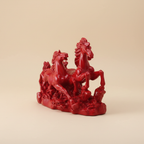Red Horses three-quarter view