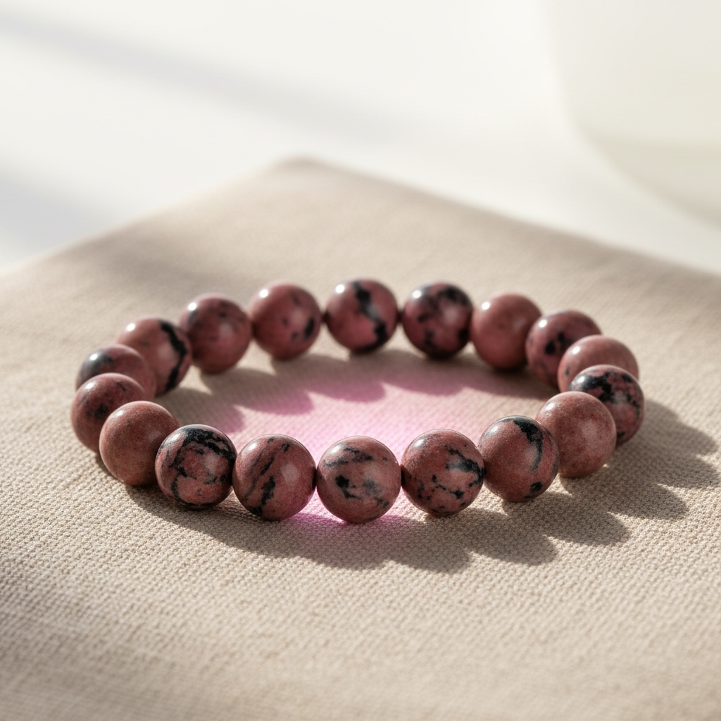 Rhodonite Bracelet - Premium
