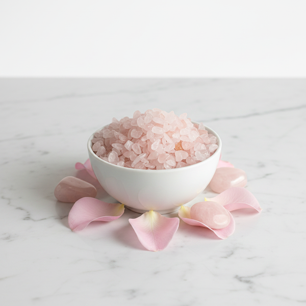 Rose Quartz Chips Bowl