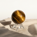 Tiger Eye Crystal Ball - Premium